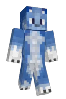 Pawroque Minecraft avatar full body