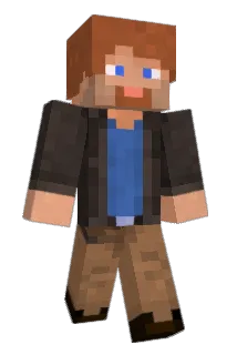 PeMan Minecraft avatar full body