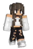 PeaChoo Minecraft avatar full body