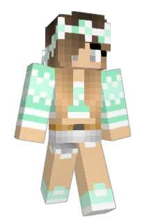Pea_monster Minecraft avatar full body