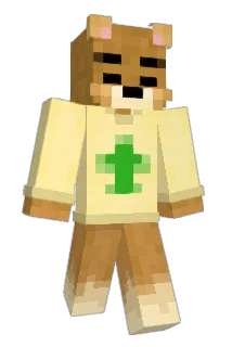 Peaachyal Minecraft avatar full body