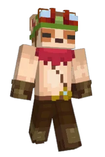 PeacefulBarry Minecraft avatar full body