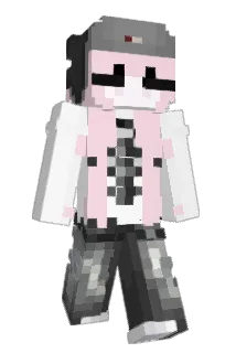 PeachFalls Minecraft avatar full body