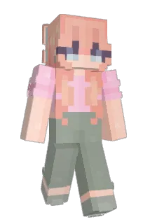 PeachLizzie Minecraft avatar full body