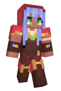 PeachSpace Minecraft avatar full body