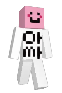 PeachWay Minecraft avatar full body