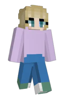 PeachblossomCat Minecraft avatar full body