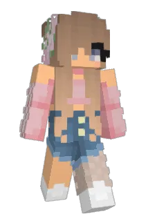 Peaches755 Minecraft avatar full body
