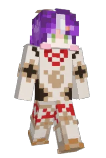 PeachhFlames Minecraft avatar full body