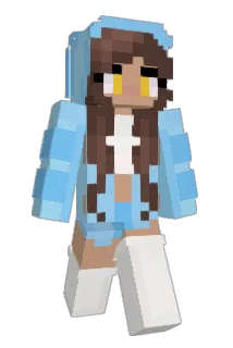 PeachiePuff Minecraft avatar full body