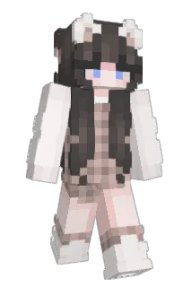 Peachjaw Minecraft avatar full body