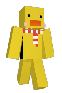 PeachyKeen47 Minecraft avatar full body