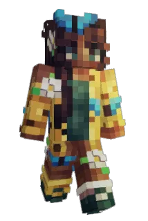 PeachyNPetty Minecraft avatar full body