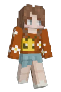 PeachyPaisley Minecraft avatar full body