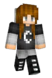 Peachylux Minecraft avatar full body
