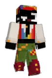 Peasful Minecraft avatar full body