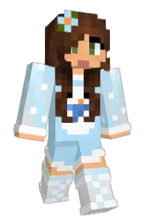 Pebbelina Minecraft avatar full body