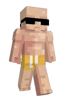 Pebe Minecraft avatar full body