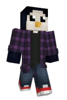 PeckiePenguin Minecraft avatar full body