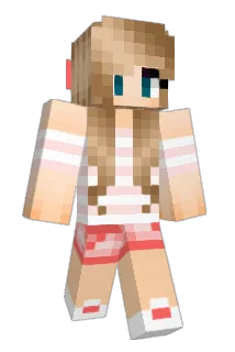 Peeachi Minecraft avatar full body