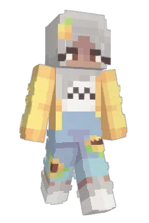 PeekingViolet Minecraft avatar full body