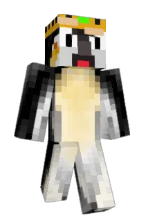 Peguin Minecraft avatar full body