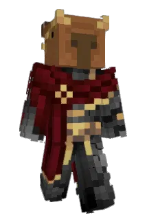 Peilepinne Minecraft avatar full body