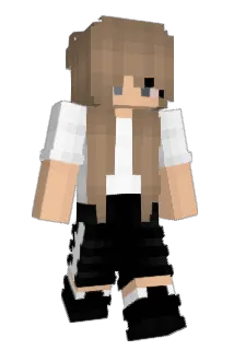 Peinliche Minecraft avatar full body