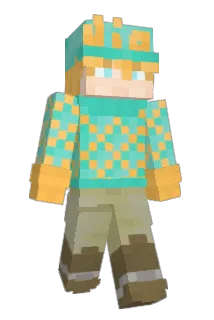 Peldek Minecraft avatar full body