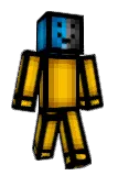 Pelotudito Minecraft avatar full body
