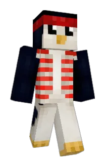 PenguinCapn Minecraft avatar full body