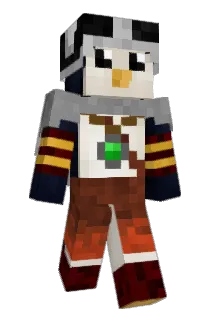 PenguinVegabond Minecraft avatar full body