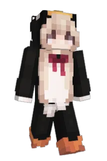 Penguinish Minecraft avatar full body