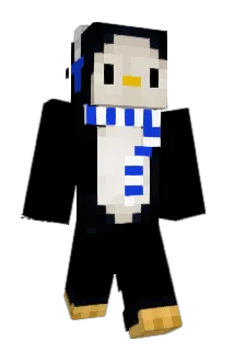 Penguum Minecraft avatar full body