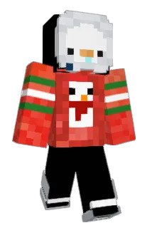 Pengwithamace Minecraft avatar full body