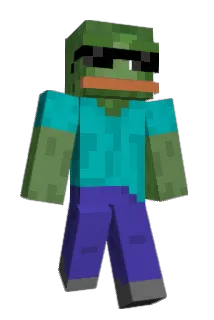 PepesVape Minecraft avatar full body