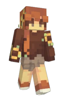 PeppermintStix Minecraft avatar full body