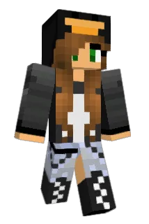 Peppermintez Minecraft avatar full body