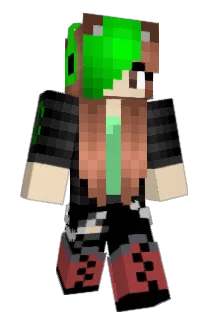 PeppermintxD Minecraft avatar full body