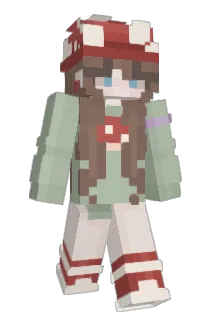 Peppsim Minecraft avatar full body
