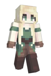 Pepsilinekatze Minecraft avatar full body