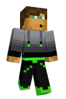 PerkyP Minecraft avatar full body