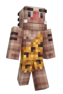 PermaClapped Minecraft avatar full body