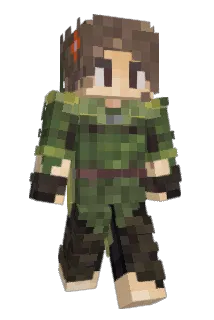 PermaCultured Minecraft avatar full body