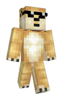 PerroAfk Minecraft avatar full body