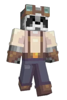 Perrybotterpus Minecraft avatar full body