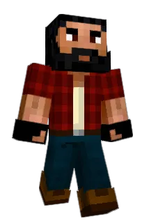 Pesago Minecraft avatar full body