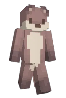 PeskyOtter Minecraft avatar full body