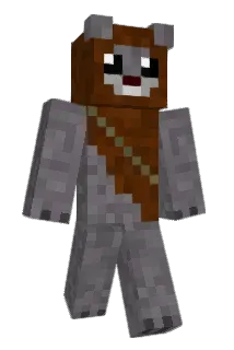 PetiteEwok Minecraft avatar full body
