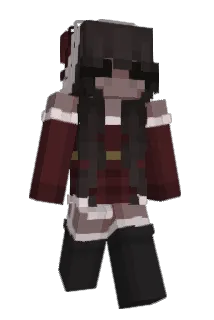 PetitePute Minecraft avatar full body